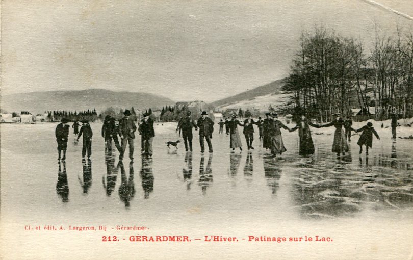 Patinage sur le Lac