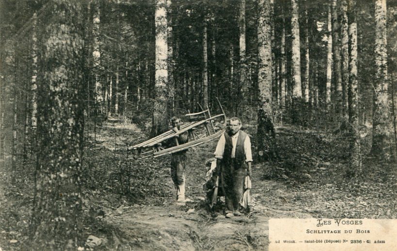 Remontage des schlittes