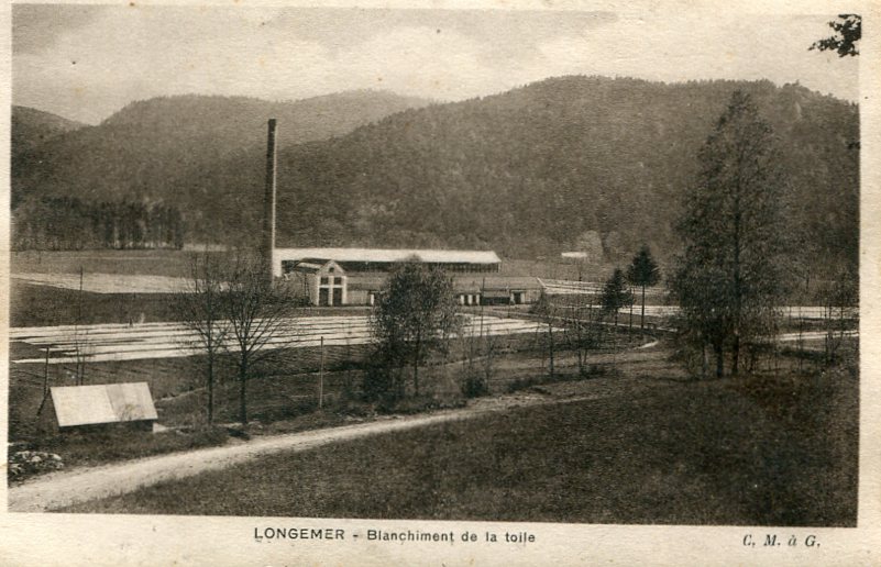 Blanchissage de la toile