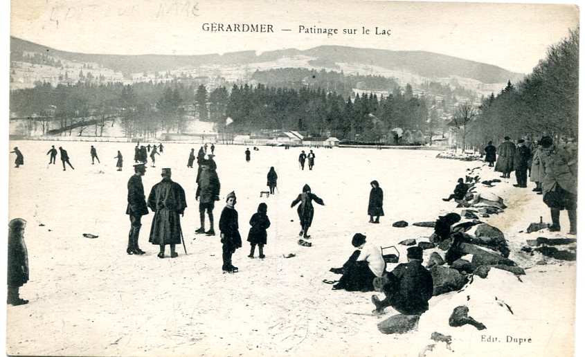 Patinage sur le Lac