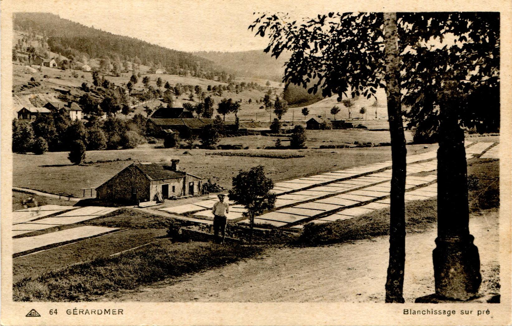 Blanchissage de la toile