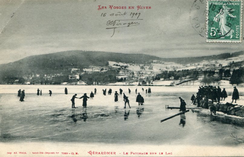 Patinage sur le Lac