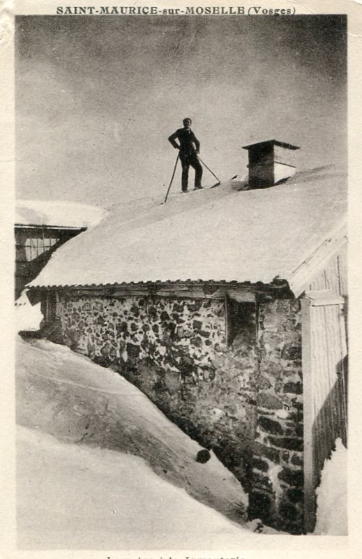 Neige à la Jumenterie