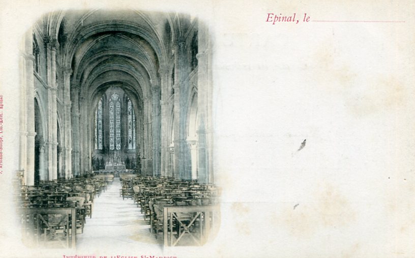 Intérieur de l'Église St-Maurice