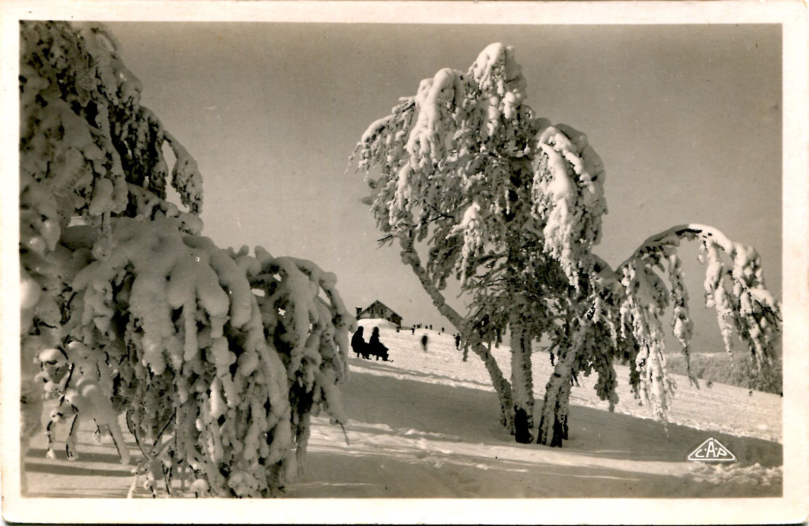 La Schlucht sous la neige