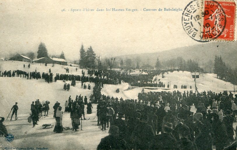 Courses de bobsleighs