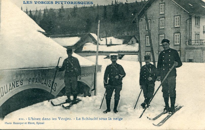 La Schlucht sous la neige