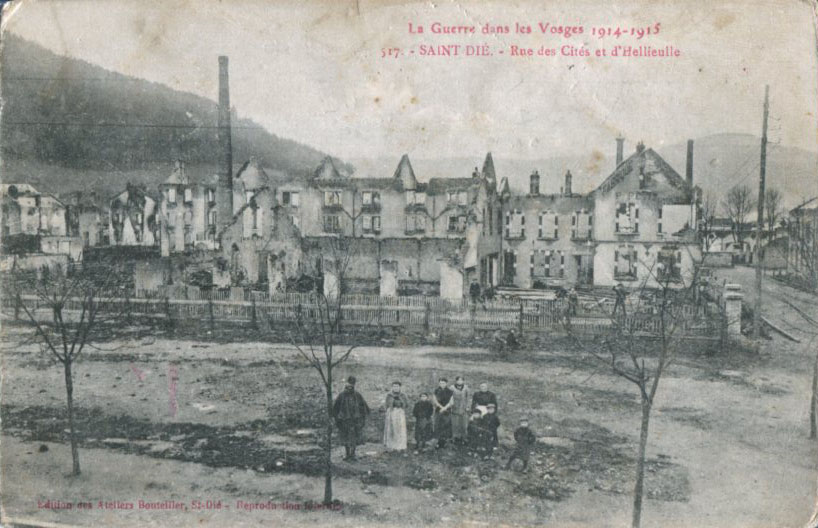 Rues des Cités et d'Hellieulle