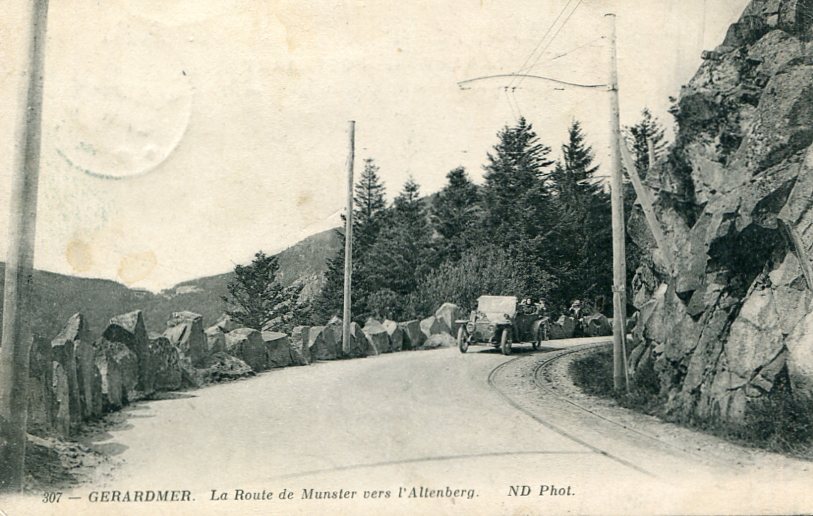 Route de Munster vers l'Altenberg