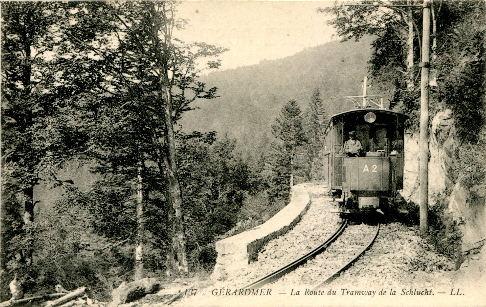 Route du tramway de la Schlucht