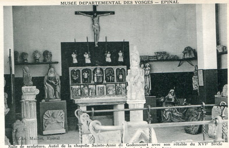Autel de la chapelle Ste-Anne