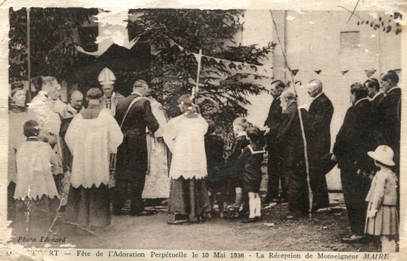Réception de Mgr Maire