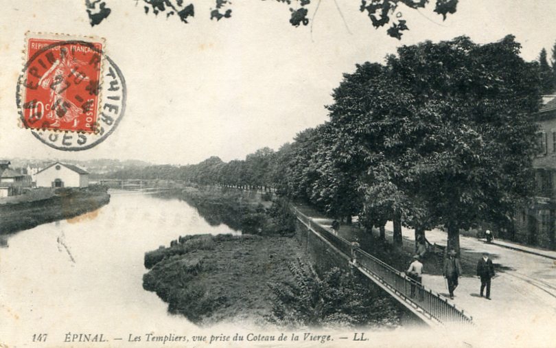 Vue prise du Côteau de la Vierge