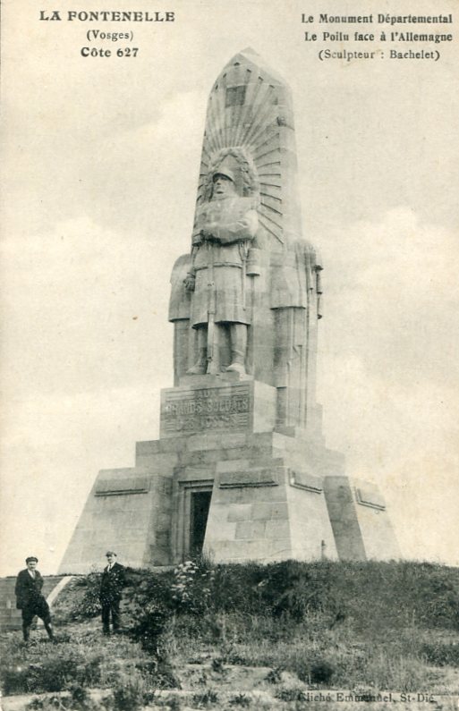 Le Poilu face à l'Allemagne