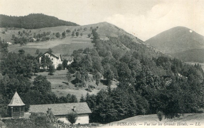 Vue sur les Grands Hôtels