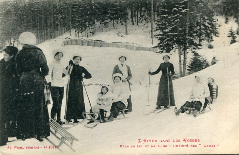 Fête de ski et de luge