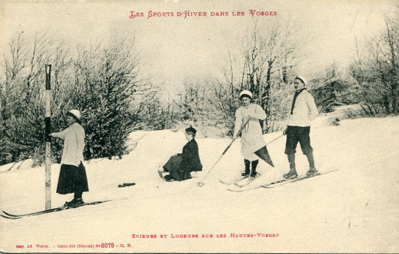 Skieuses et lugeuses