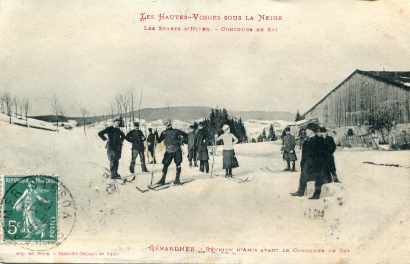 Réunion d'amis avant le concours