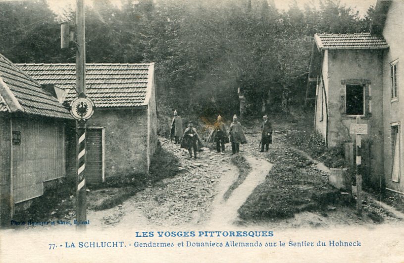 Gendarmes et douaniers allemands