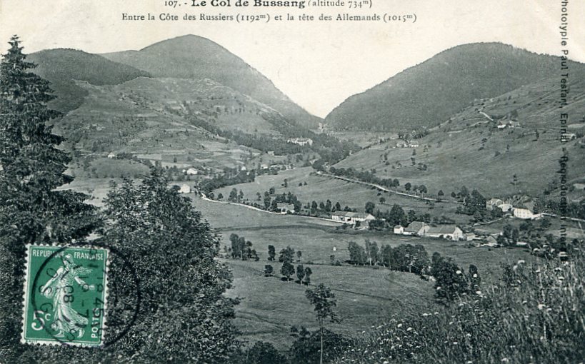 Entre la Côte des Russiers et la Tête des Allemands