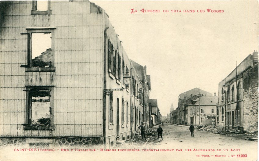 27 août - Rue  d'Hellieules