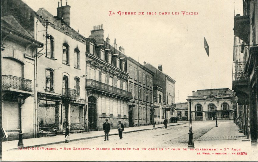 28 août - Rue Gambetta