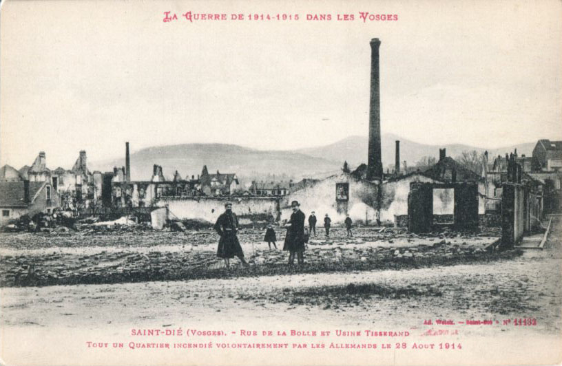 28 août - Rue de la Bolle et Usines Tisserand