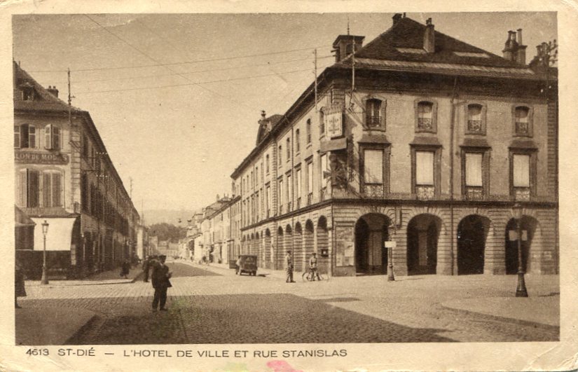 Hôtel de Ville et rue Stanislas