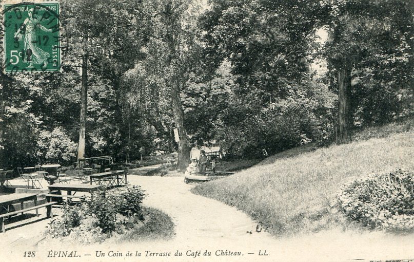 Un coin de la terrasse