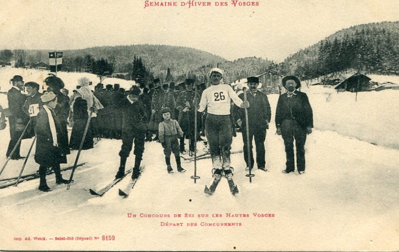 Départ des concurrents