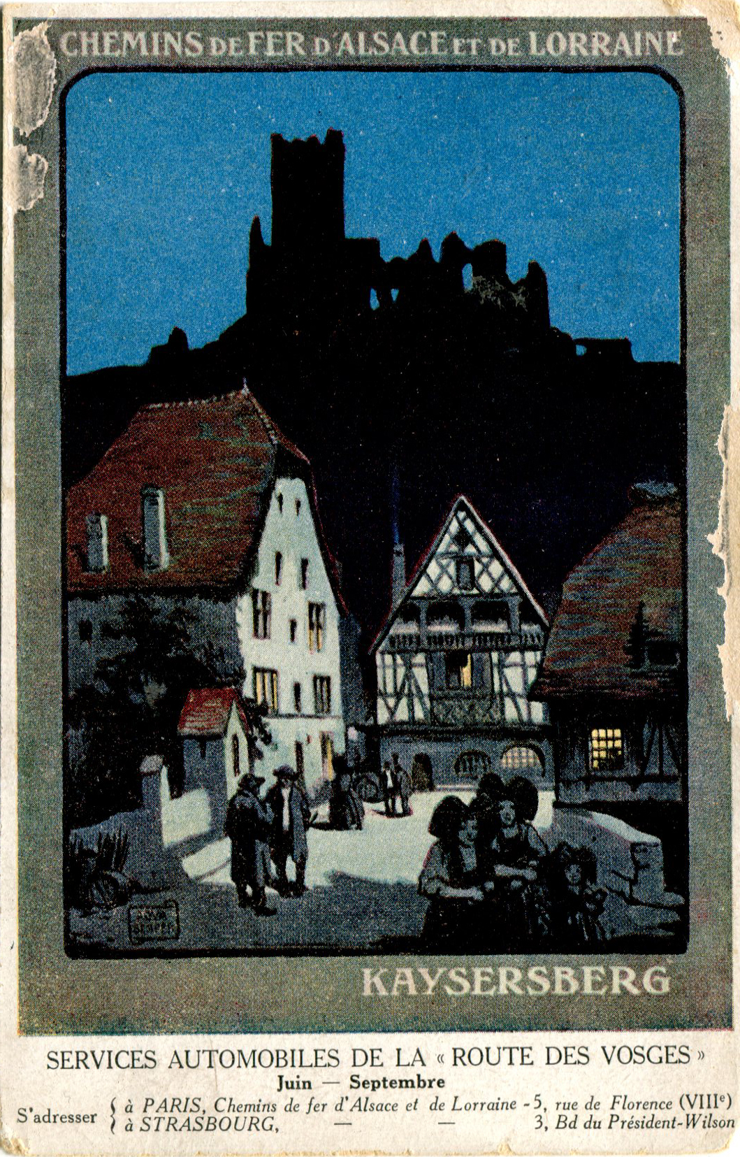 Alsace-Lorraine -  Kaysersberg