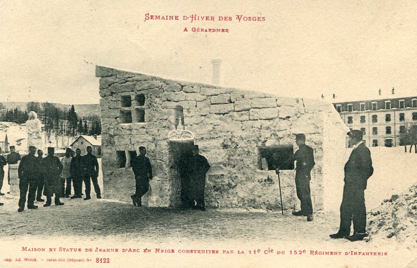 Maison et statue de Jeanne d'Arc