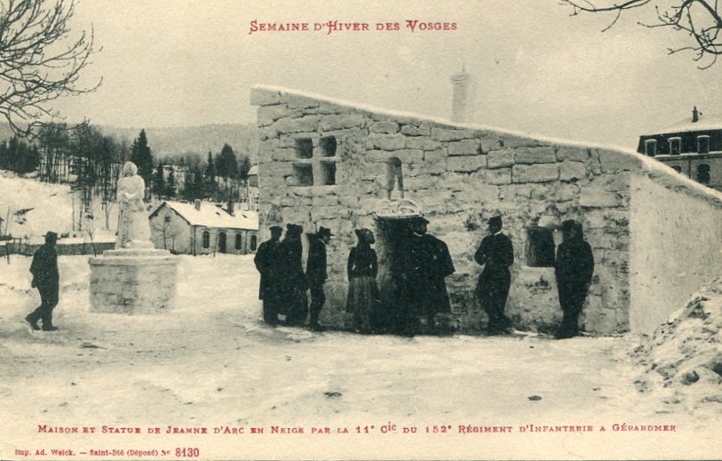 Maison et statue de Jeanne d'Arc