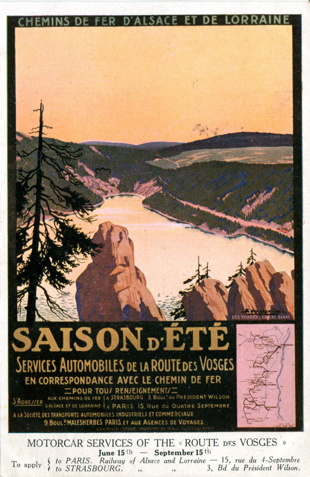 Alsace-Lorraine -  saison d'été