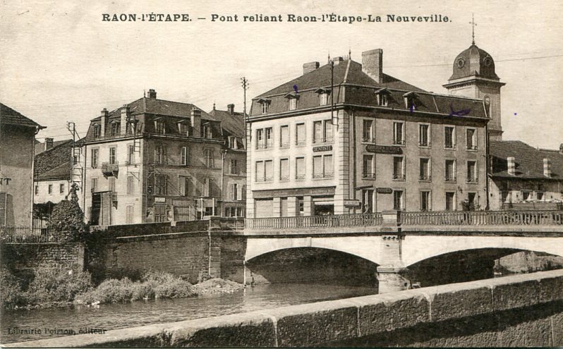 Pont reliant Raon à La Neuveville
