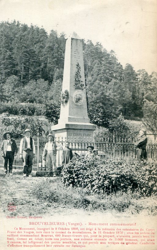 Monuments aux Francs-Tireurs de 1870
