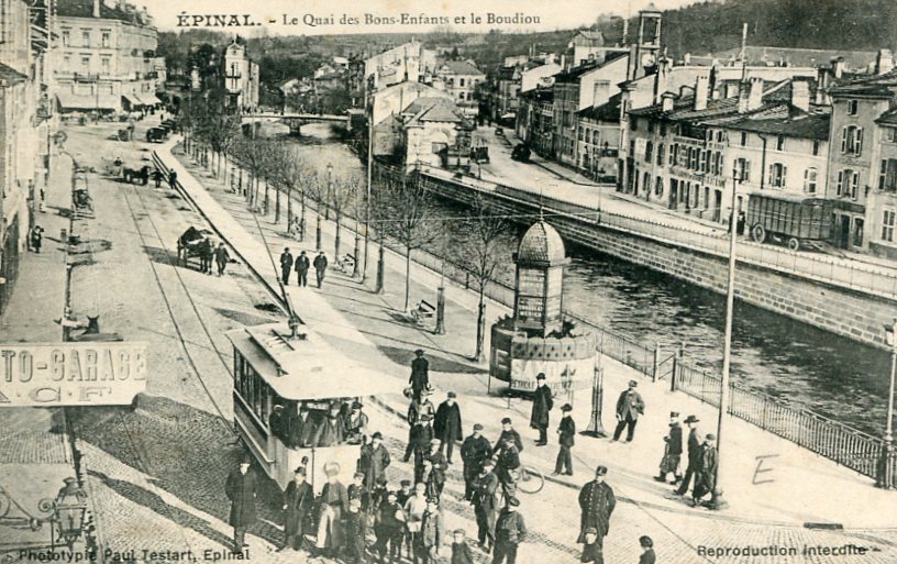 Quai des Bons-Enfants et le Boudiou