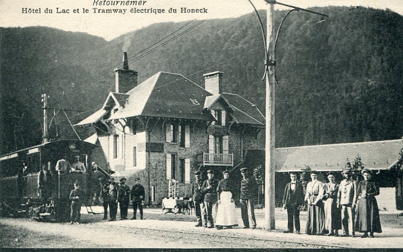 Hôtel du Lac et tramway du Hohneck