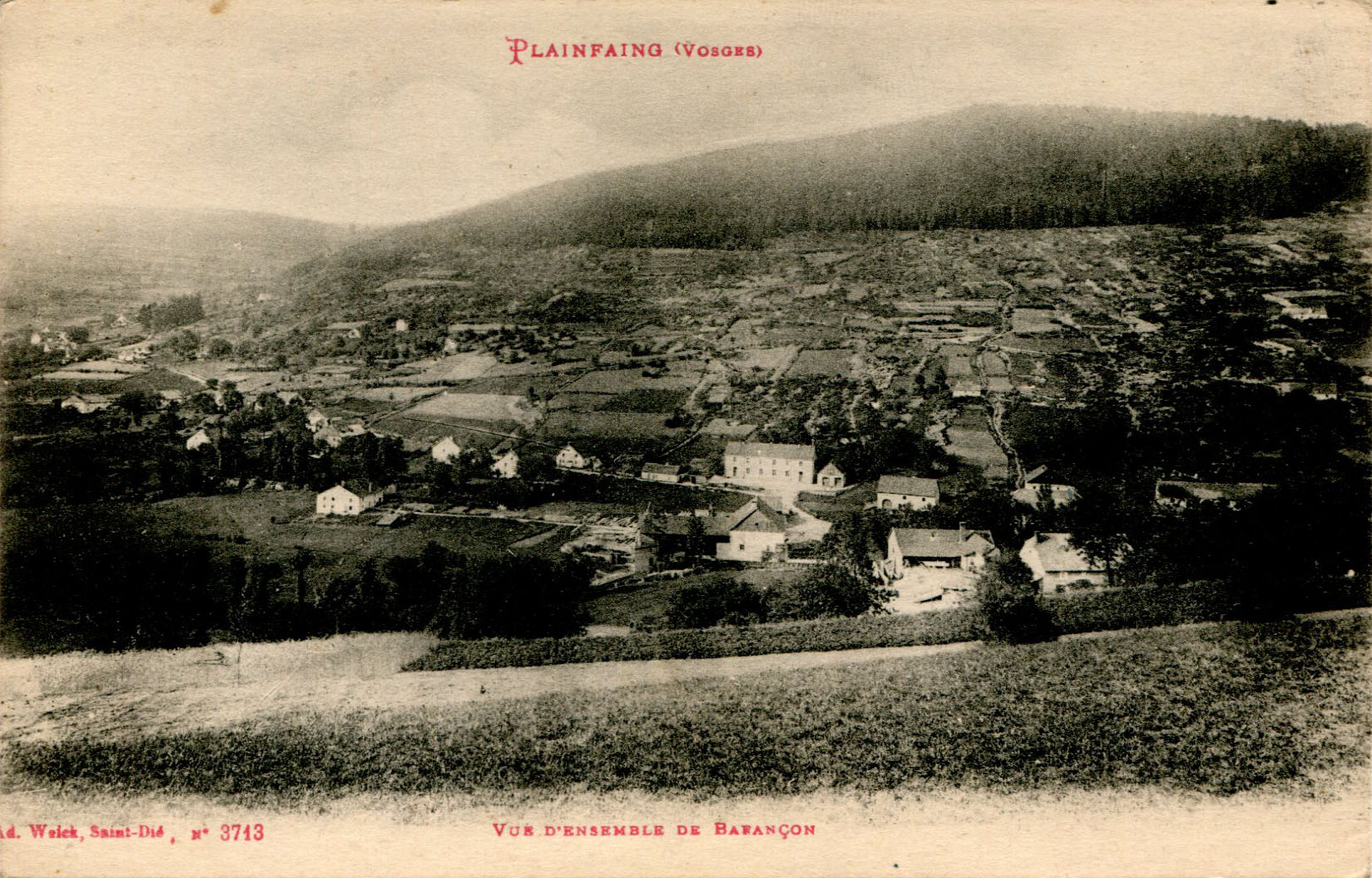 Vue de Barançon