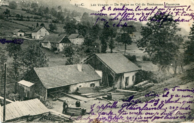 Scierie de Barançon