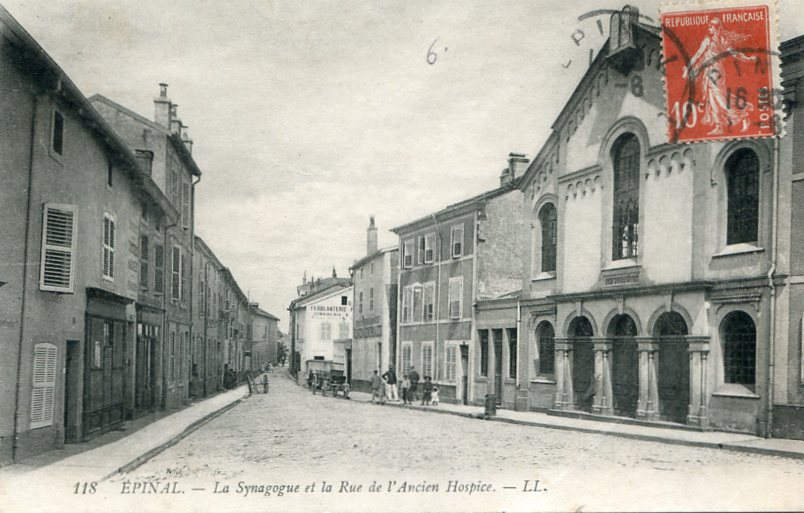 Synagogue et Rue de l'Ancien Hospice