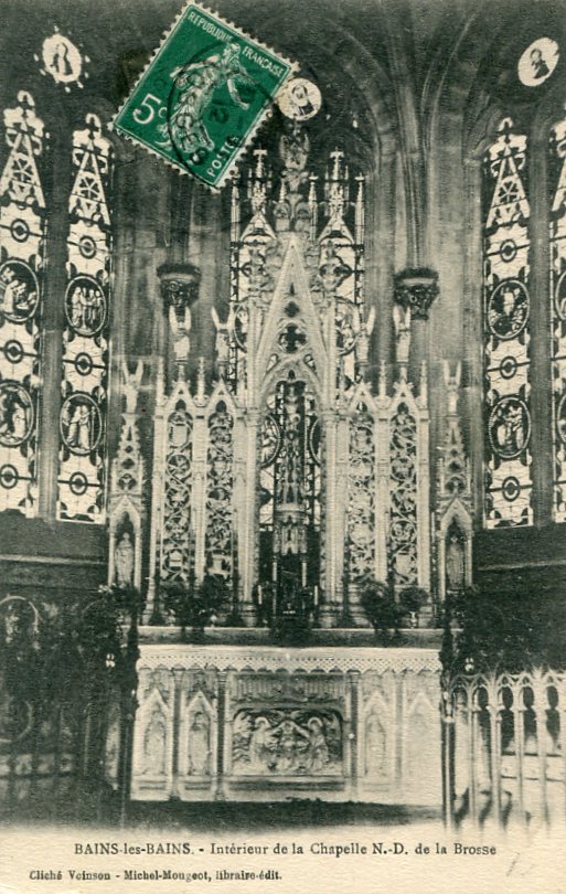 Chapelle N.-D. de la Brosse - Intérieur