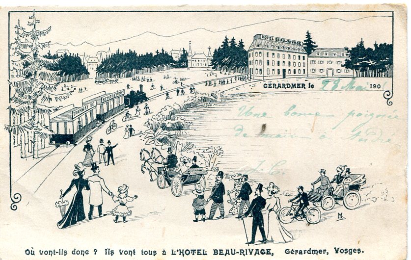 Carte «nuage» publicitaire