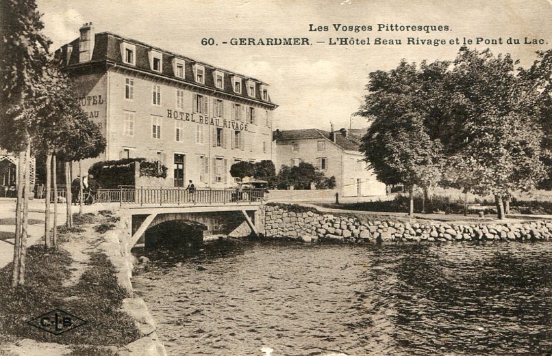 Hôtel Beau Rivage et Pont du Lac