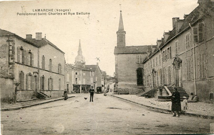 Bellune (Rue) et Pensionnat St-Charles
