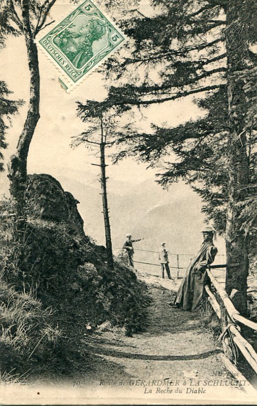 Route de Gérardmer à la Schlucht