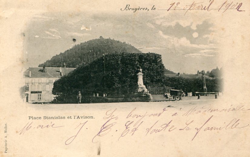 Place Stanislas et l'Avison