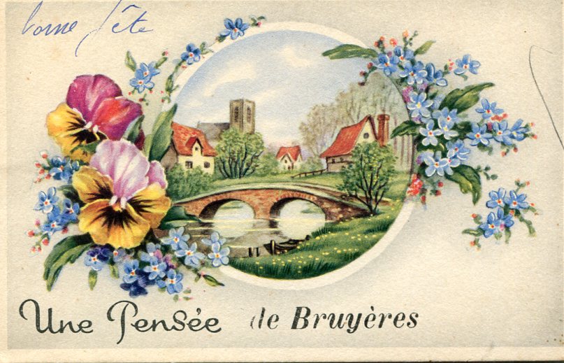 Une pensée de Bruyères