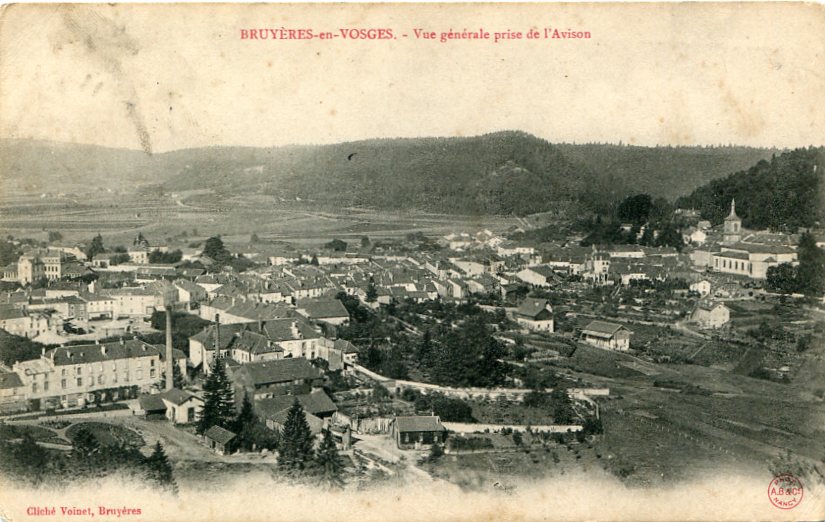 Vue prise de l'Avison