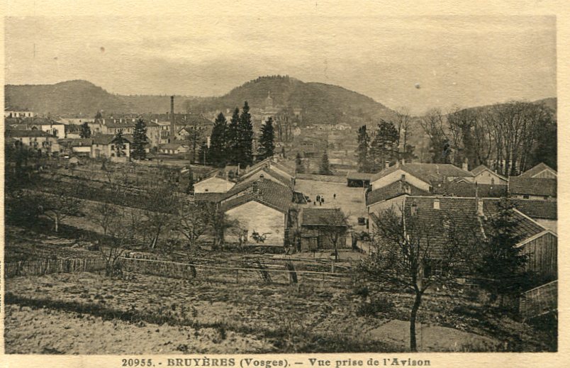 Vue prise de l'Avison